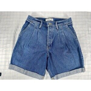 Abercrombie & Fitch Blue Jean Shorts